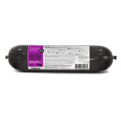 Harmony Dogfood Hälsosamt Våtfoder Med 97% Lax & Lamm 800g